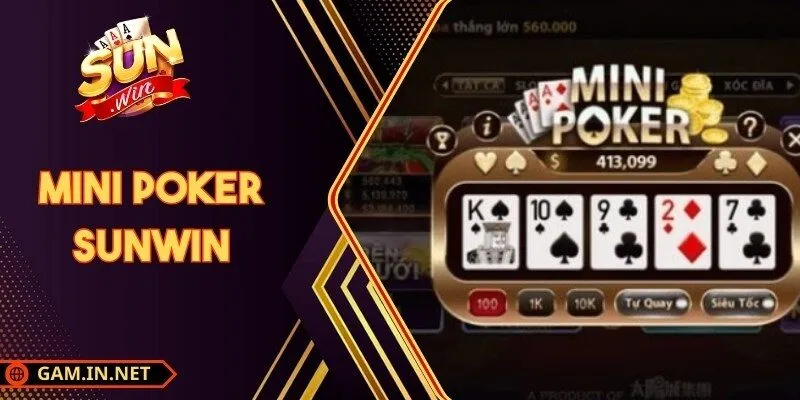 Mini Poker Sunwin